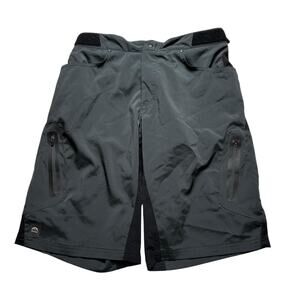 ZOIC Men's Ether 12" Inseam Mount Bike Shorts Removable Chamois Size Large MTB